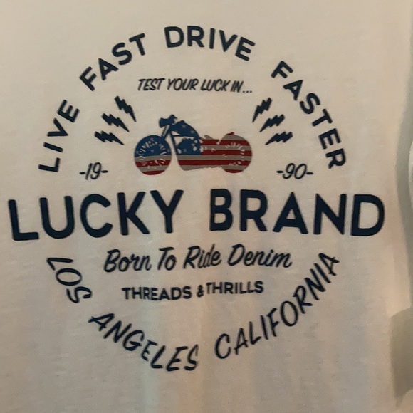 Lucky Brand Los Angeles Born To Ride Boys T-Shirt - Picture 5 of 8